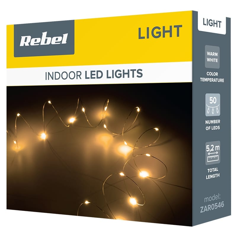Rebel SIR ILUMINAT FESTIV 50 MINI LED ALB CALD
