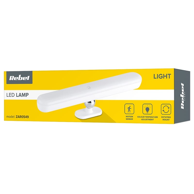 Rebel LAMPA LED ROTATIVA SENZOR MISCARE ACUMULATOR REBEL