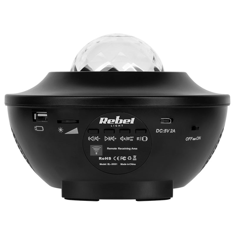 Rebel BOXA BLUETOOTH CU PROIECTOR LED