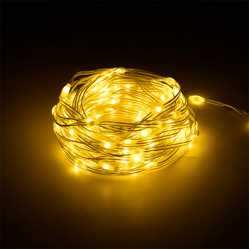 Rebel DECORATIUNE LED ALB CALD 10M REBEL