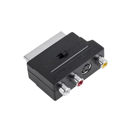 Lechpol Adaptor RCA Adaptor Lechpol ZLA0352 | EUROSCART la 3RCA + SVHS