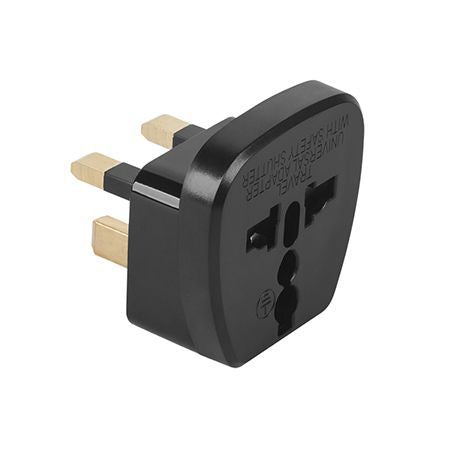 Lechpol Adaptor priza Adaptor Priza Lechpol ZLA0565A | UK - Universal, Negru
