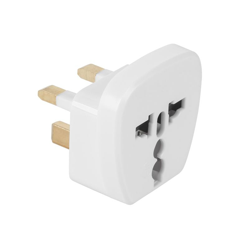 Lechpol Adaptor priza Adaptor Priza Lechpol ZLA0565F | UK la Universal, Alb
