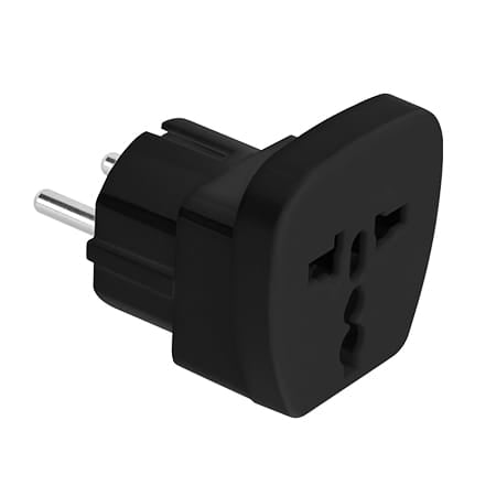 Lechpol Adaptor de alimentare Adaptor Tensiune Universal Lechpol ZLA0566A | Negru