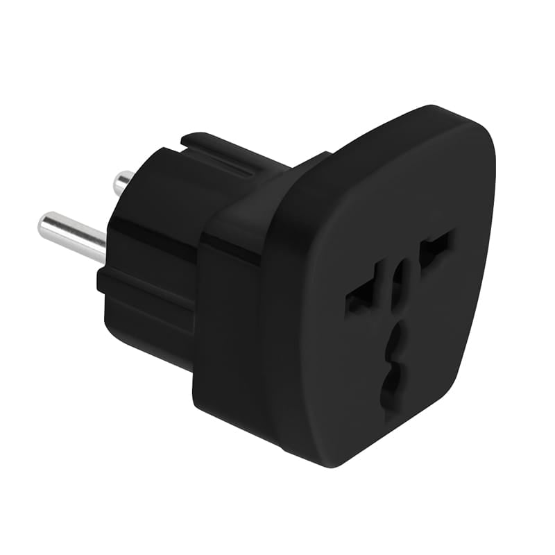 Lechpol Adaptor de alimentare Adaptor Tensiune Universal Lechpol ZLA0566A | Negru