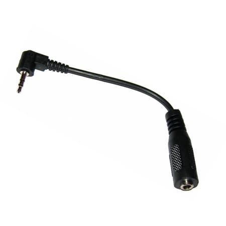Lechpol Adaptor Audio Adaptor Audio Lechpol ZLA0580 | Jack 2.5mm Tata 90° la 3.5mm Mama