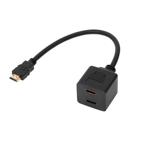 Lechpol Adaptor HDMI Adaptor HDMI Lechpol ZLA0791 | 1 Tata - 2 Mama, 30cm