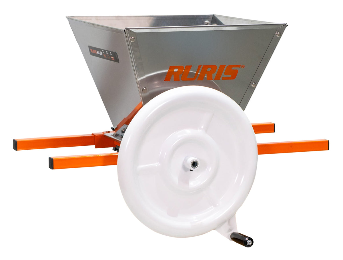 Ruris Zdrobitor struguri Zdrobitor pentru struguri RURIS SP28 | Material cuva inox, Material role Nylon, Actionare Manuala