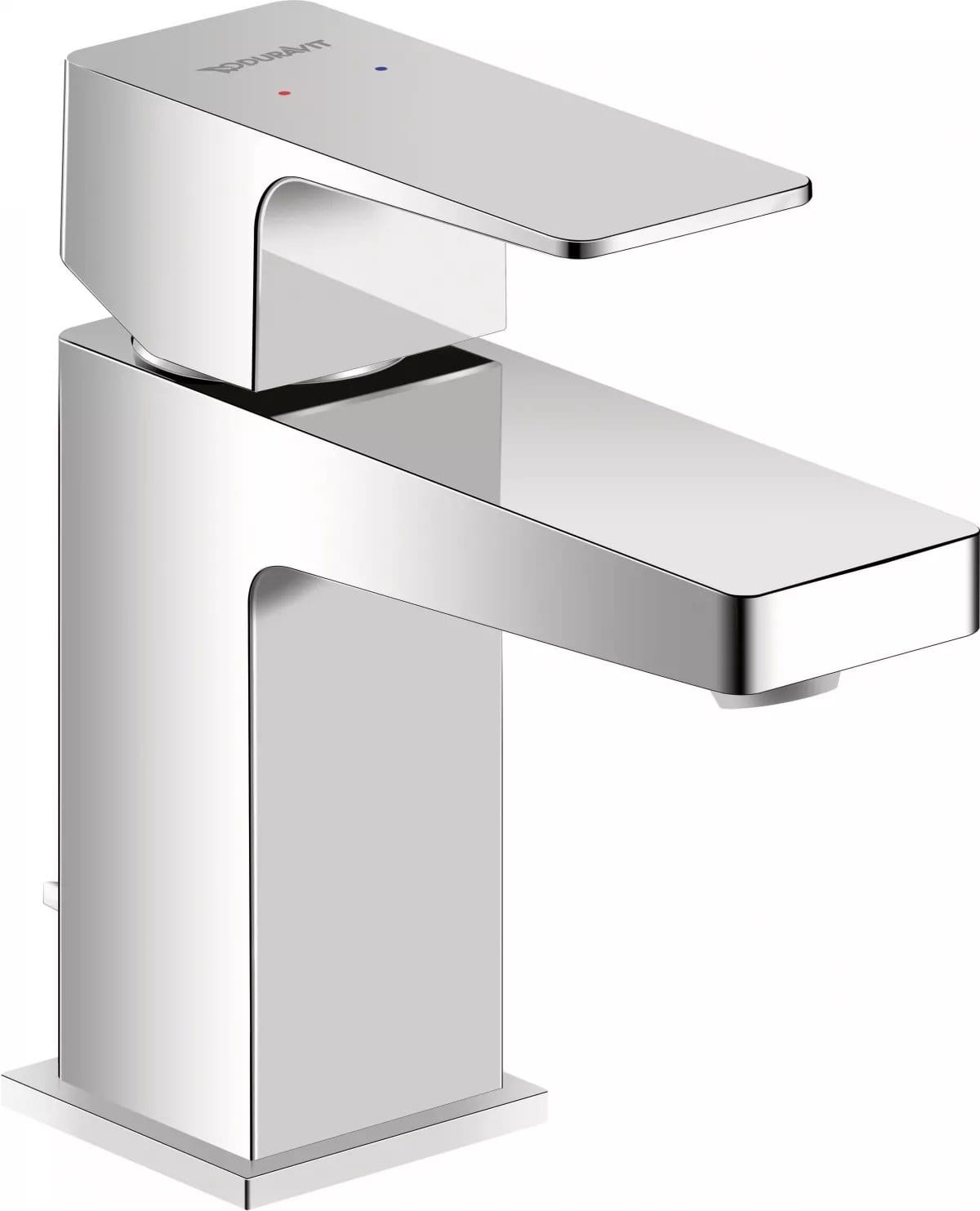 Duravit Baterie lavoar Duravit, Manhattan single lever bas. mixer S with pull-rod, monocomanda, marime S, cartus ceramic, set evacuare cu tija, crom