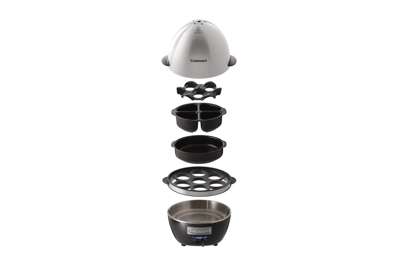 PC-Doc.ro Fierbator Fierbator Oua Cuisinart CEC10E | 600W, 10 Oua, Timer, Inox