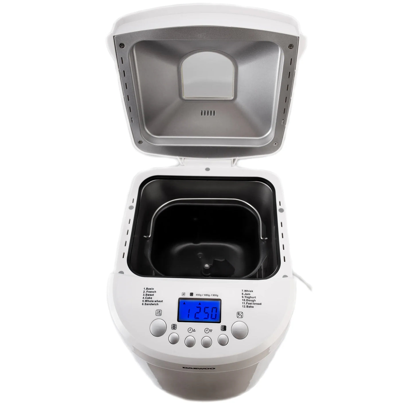 Daewoo SDA Masina de paine Masina de facut paine Daewoo SDA DBM600W | 600W, 450-900g, 12 programe, LCD