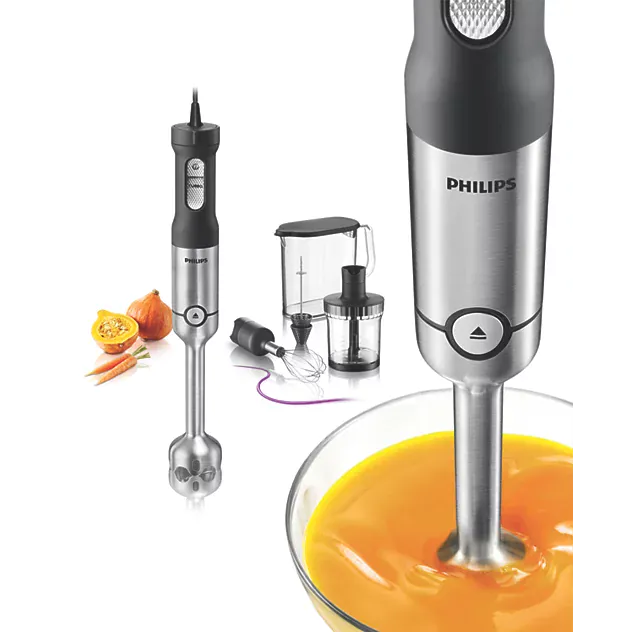 PC-Doc.ro Blender Blender de mana Philips HR1655/90 | 600W, 20 viteze + Turbo, tocator XL, bol 1.7L