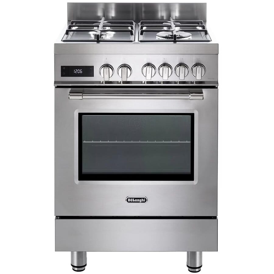 Candy Aragaz Aragaz Candy PRO 66 MXL PZ RO | 4 Arzatoare, Gaz + Electric, 60cm, Grill, Inox, 90x60x85cm