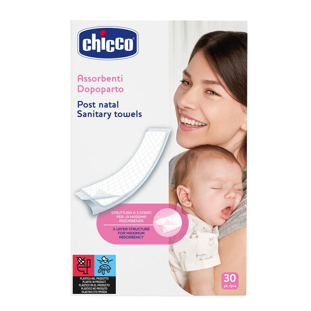 Chicco Îngrijire bebe Absorbante Sanitare Postnatale Chicco 01143-9 | 30 Bucati