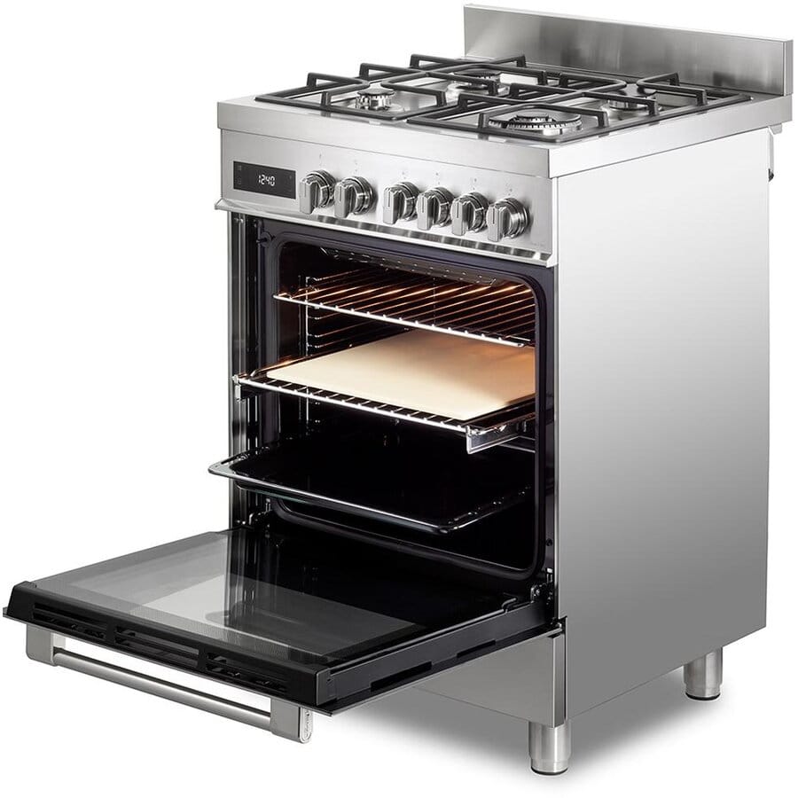 Candy Aragaz Aragaz Candy PRO 66 MXL PZ RO | 4 Arzatoare, Gaz + Electric, 60cm, Grill, Inox, 90x60x85cm