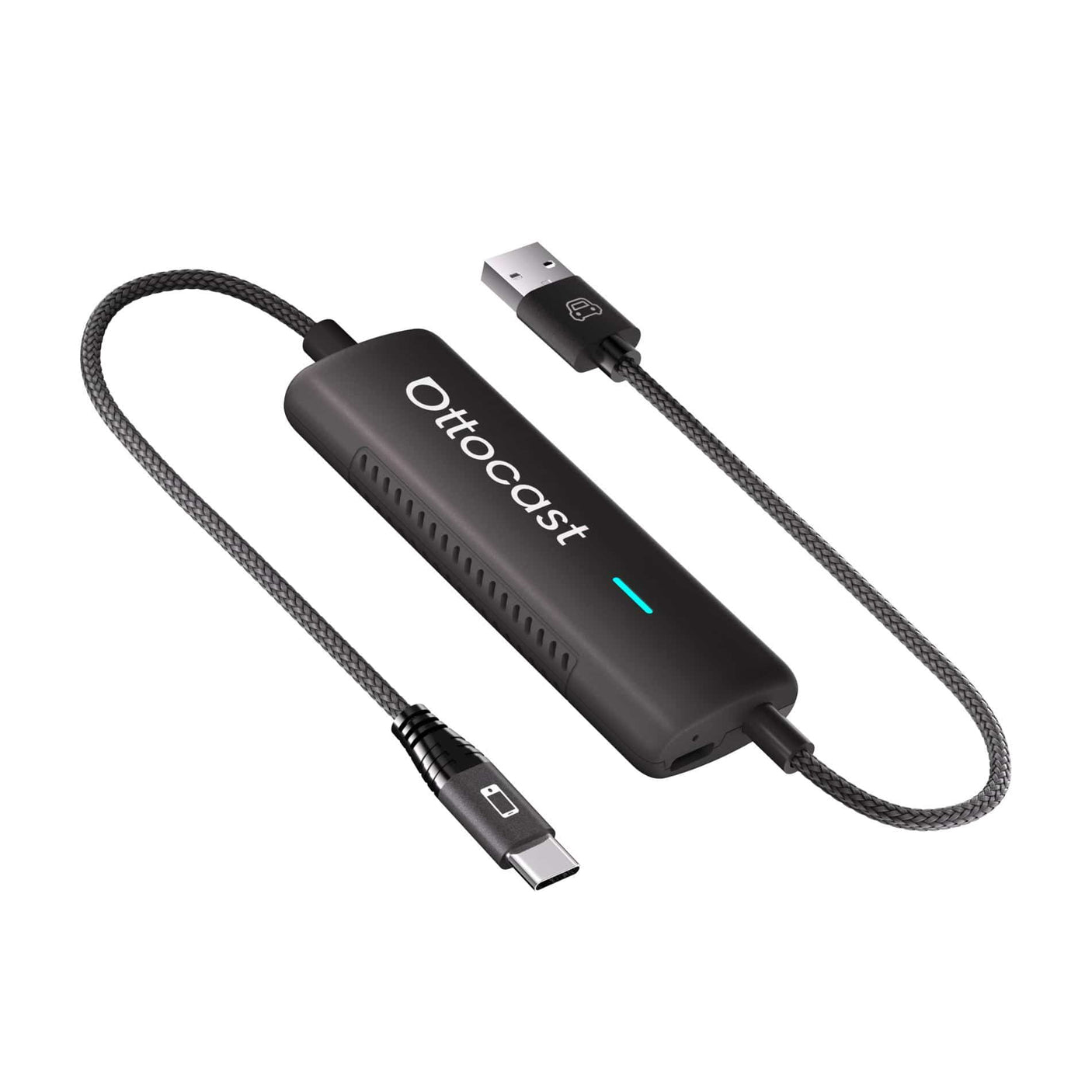 Ottocast Adaptor auto Adaptor CarPlay Ottocast CA450-T | Wireless, Mirror Touch, Bidirectional, Negru