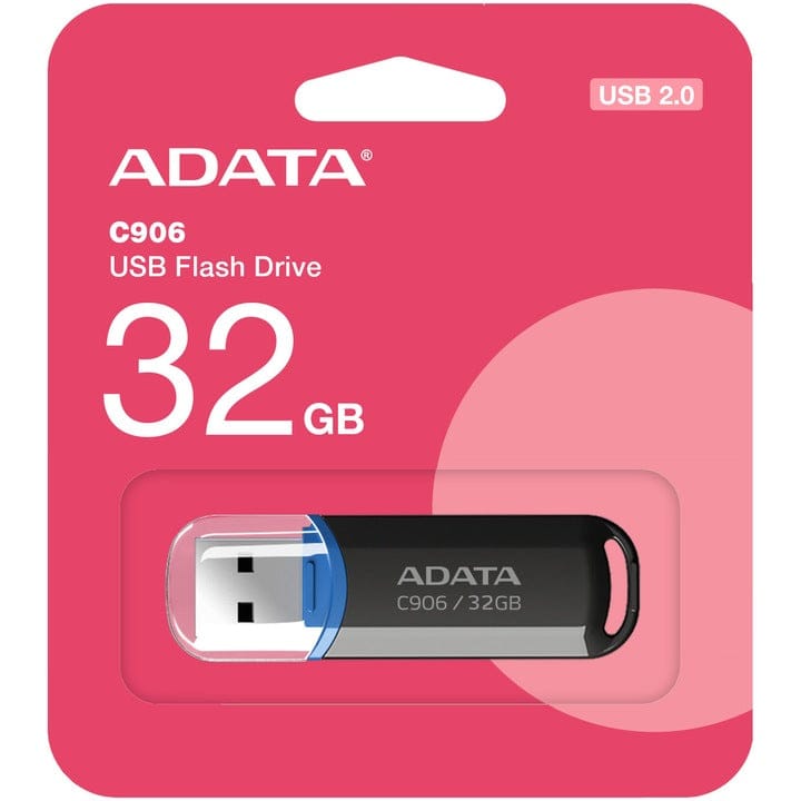 Adata Memorie USB Memorie USB Adata AC906-32G-RBK | 32GB, Negru, 4G