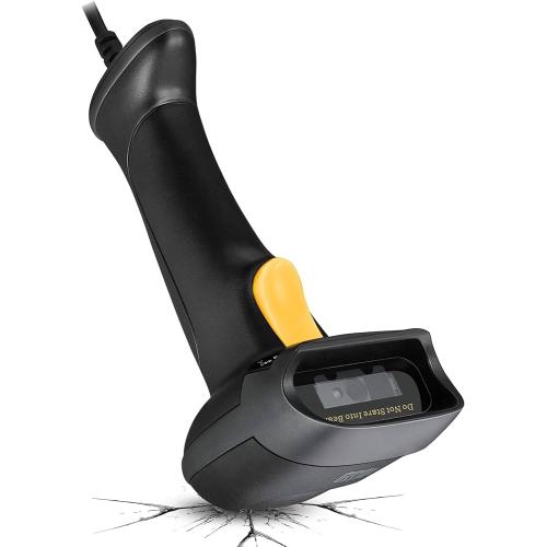 Scanner Coduri de Bare Adesso NuScan 2500TU | 2D, Wireless, Antimicrobian, Negru