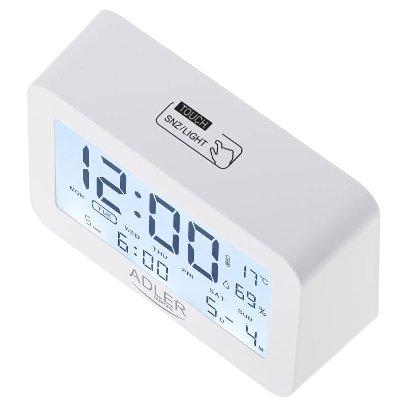 Adler Ceas Ceas Adler AD1196W | 1196W, 0.4kg, AA, Alb