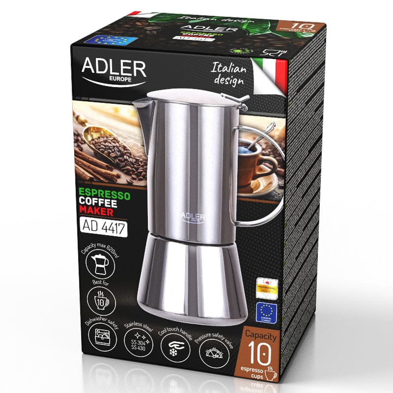 Adler Espressor manual Espressor Manual Adler | Inox