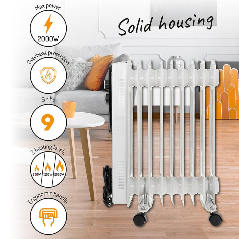 Adler Radiator Radiator Adler AD7816 | 2000W, Alb