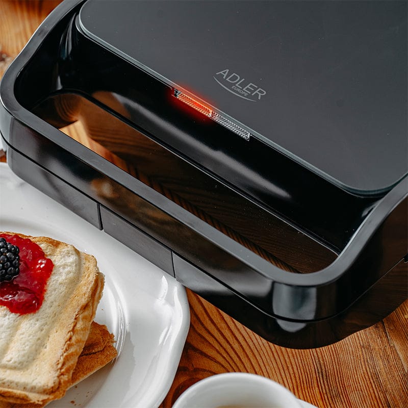 Adler Sandwich maker Sandwich Maker Adler AD3070B | 850W, Negru