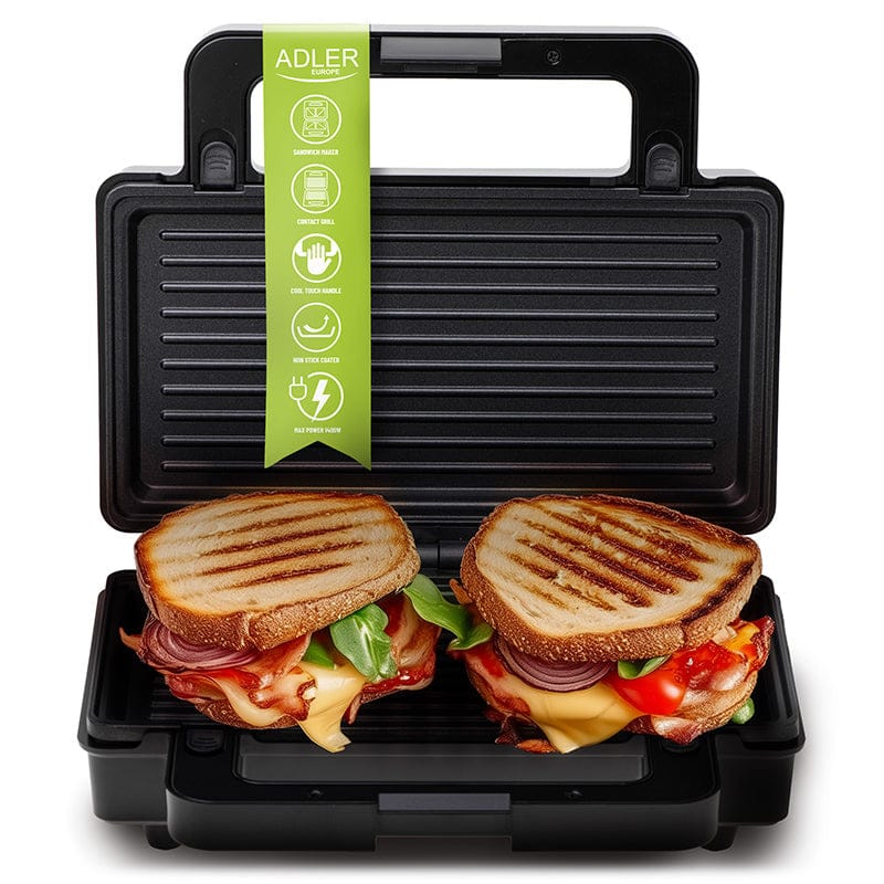 Adler Sandwich maker Sandwich Maker Adler AD3073 | 1400W, 70cm, 240V, Negru