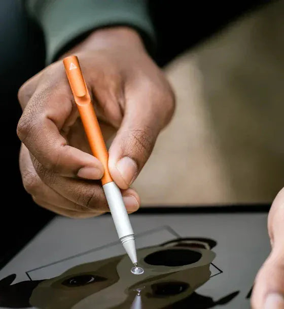 Adonit Stylus Adonit Mini 4 cu disc de precizie pentru iPadiPhone X/Plus/XS/MAX/XR sau mai noi Samsung Galaxy Tablete cu Android Orange