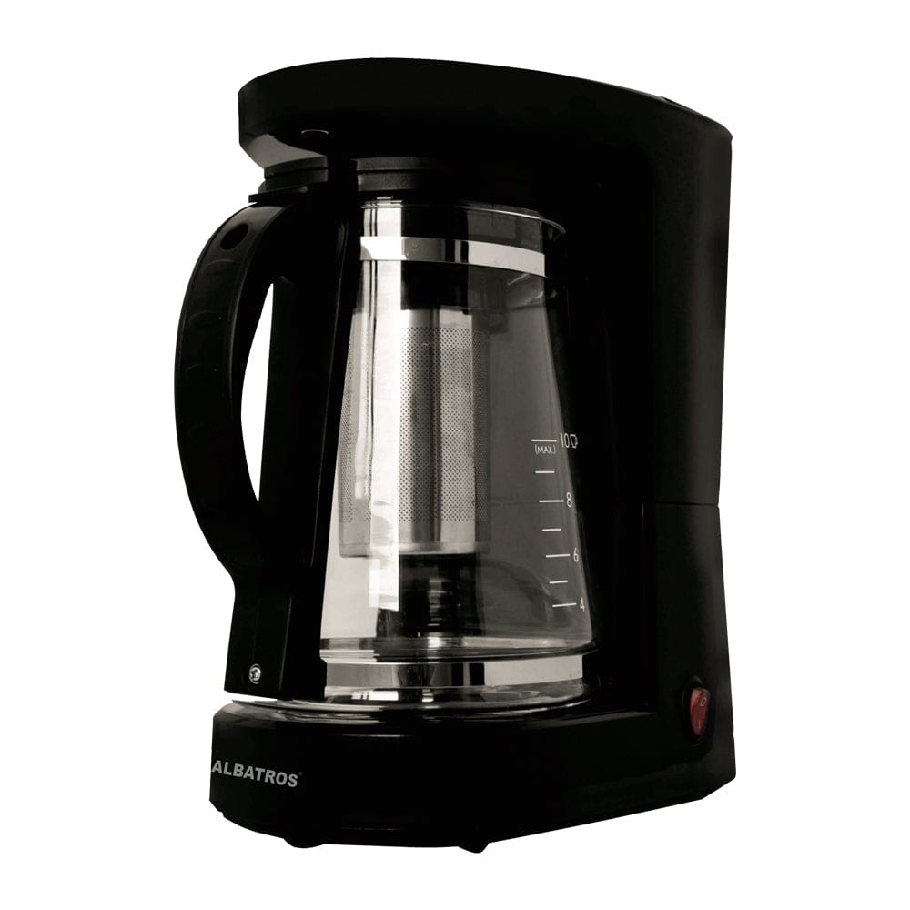 Albatros Aparat de Cafea și Ceai Albatros Dolce, 680W, 1.2L, Filtru Permanent, Negru