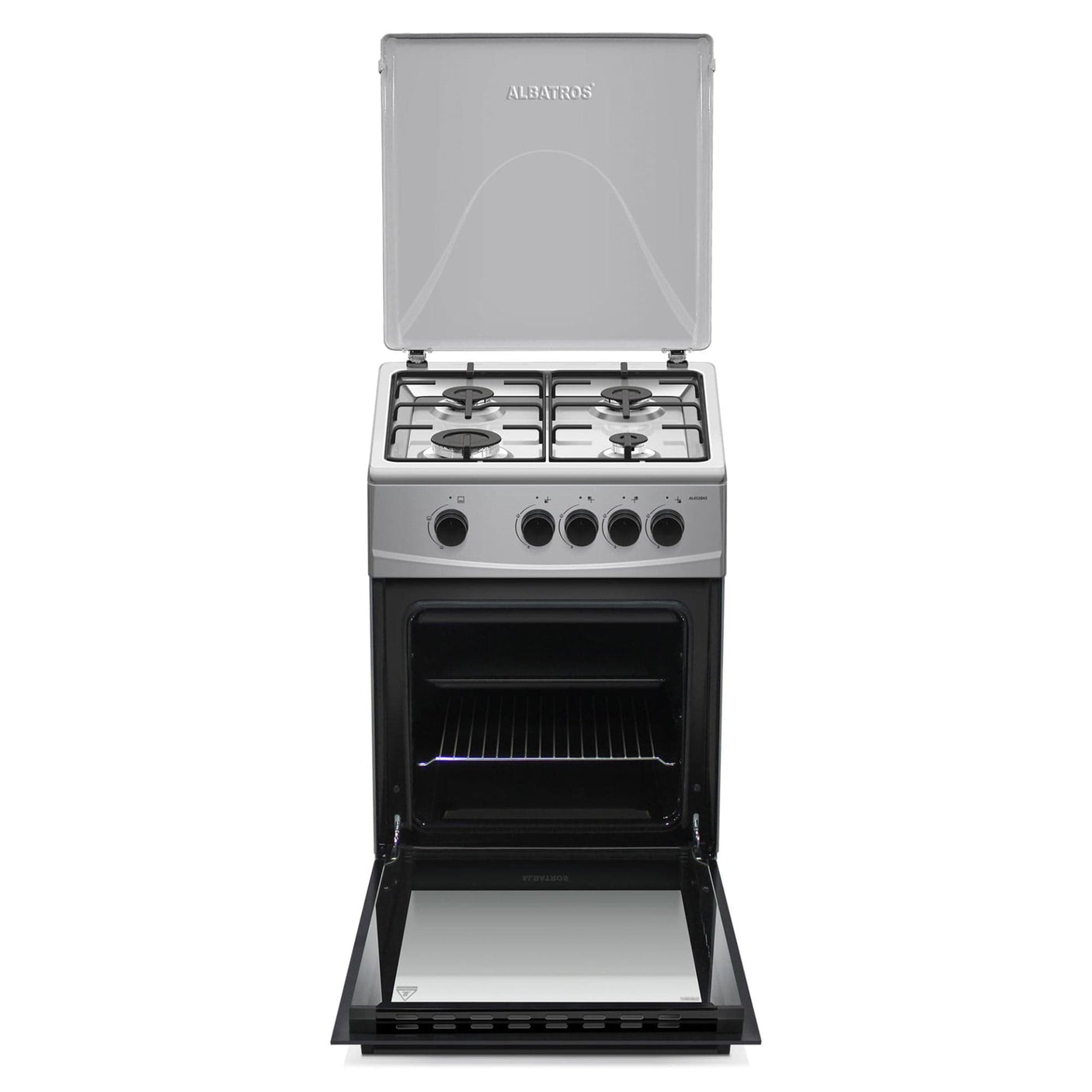 Albatros Aragaz Aragaz AlbatrosAL452BXS | 50cm, Inox, Inox