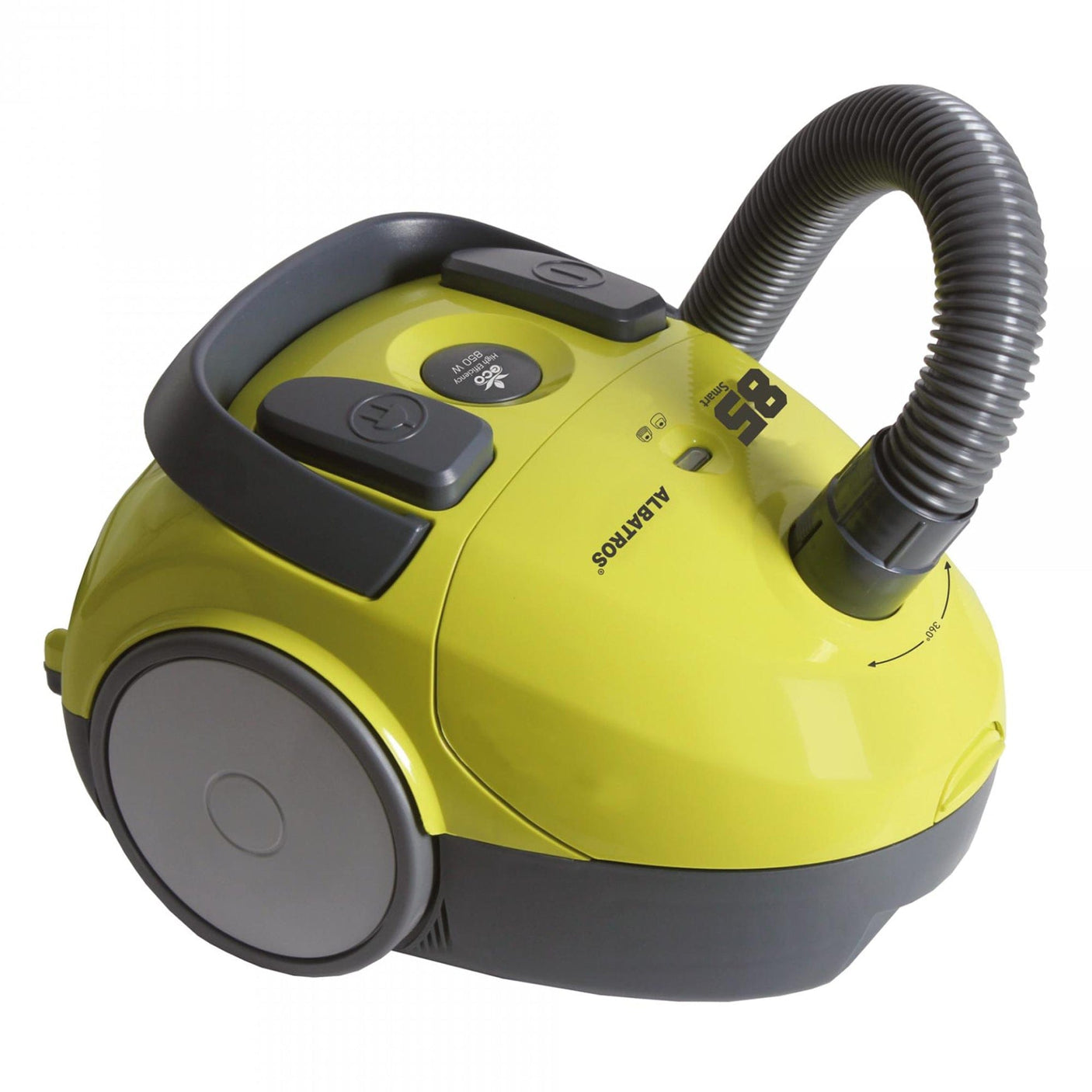 Albatros Aspirator Ecologic Albatros SMART 85, 850W, Protecție Supraîncălzire, Rotire 360°, Culoare Verde
