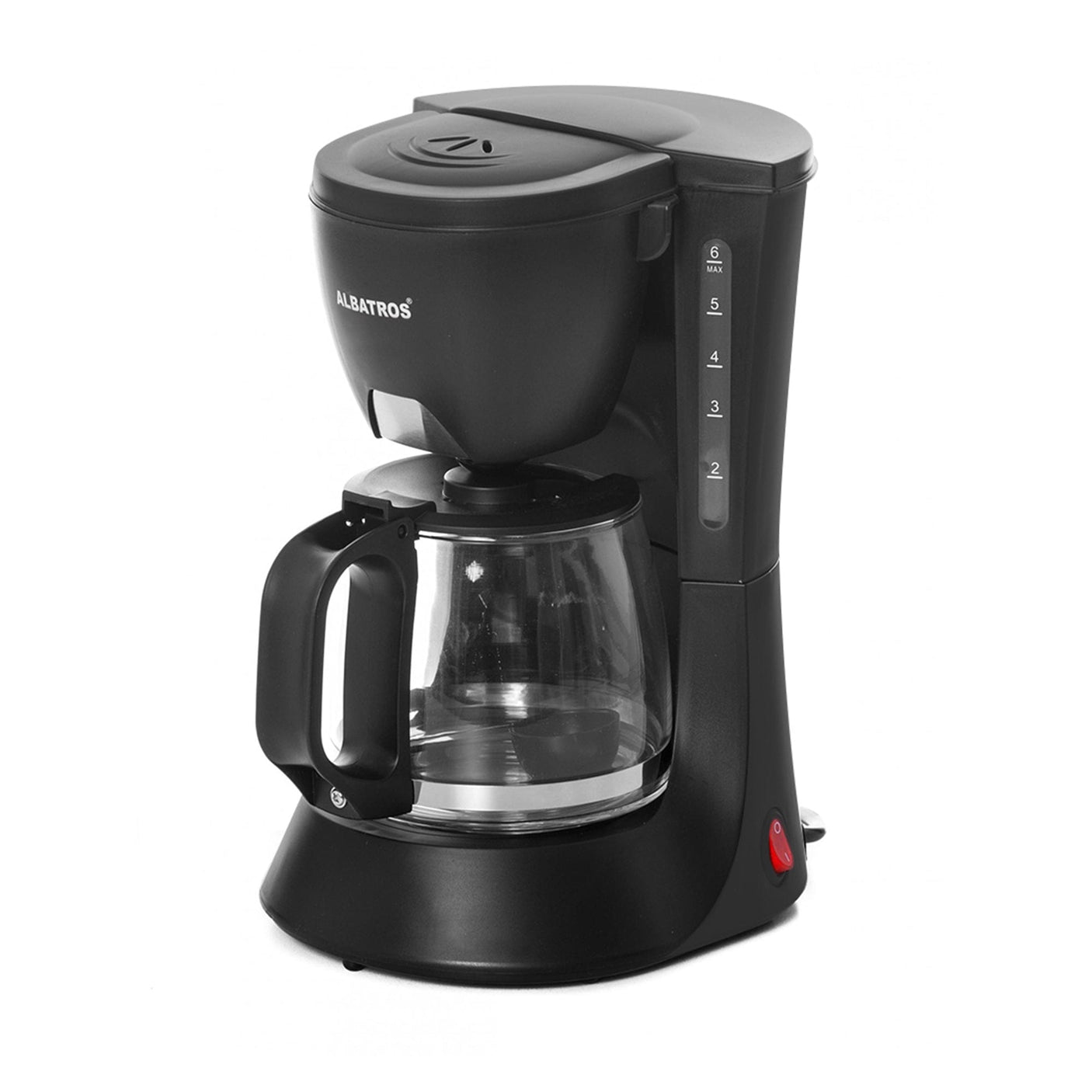 Albatros Cafetiera Cafetieră Albatros | 600W, 0.6L, Negru