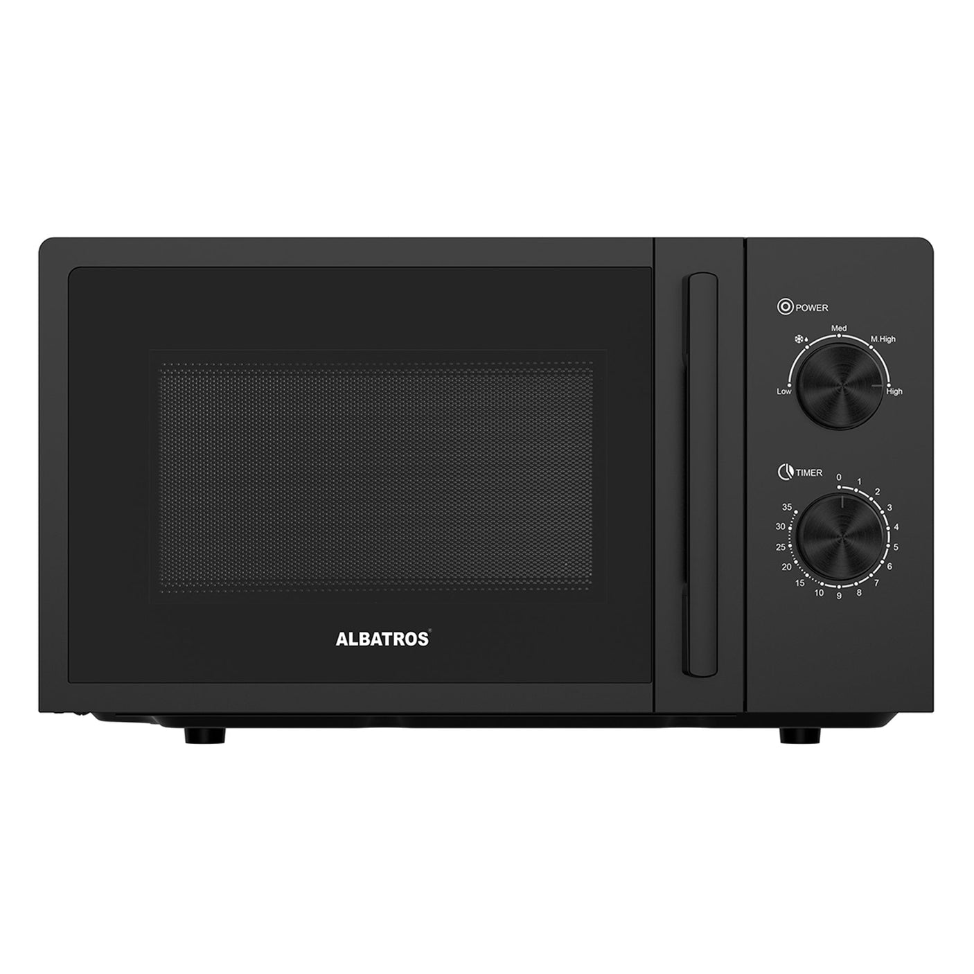 Albatros Cuptor microunde Cuptor cu Microunde Albatros MWA-20MB4 | 20L, 700W, Mecanic, Negru