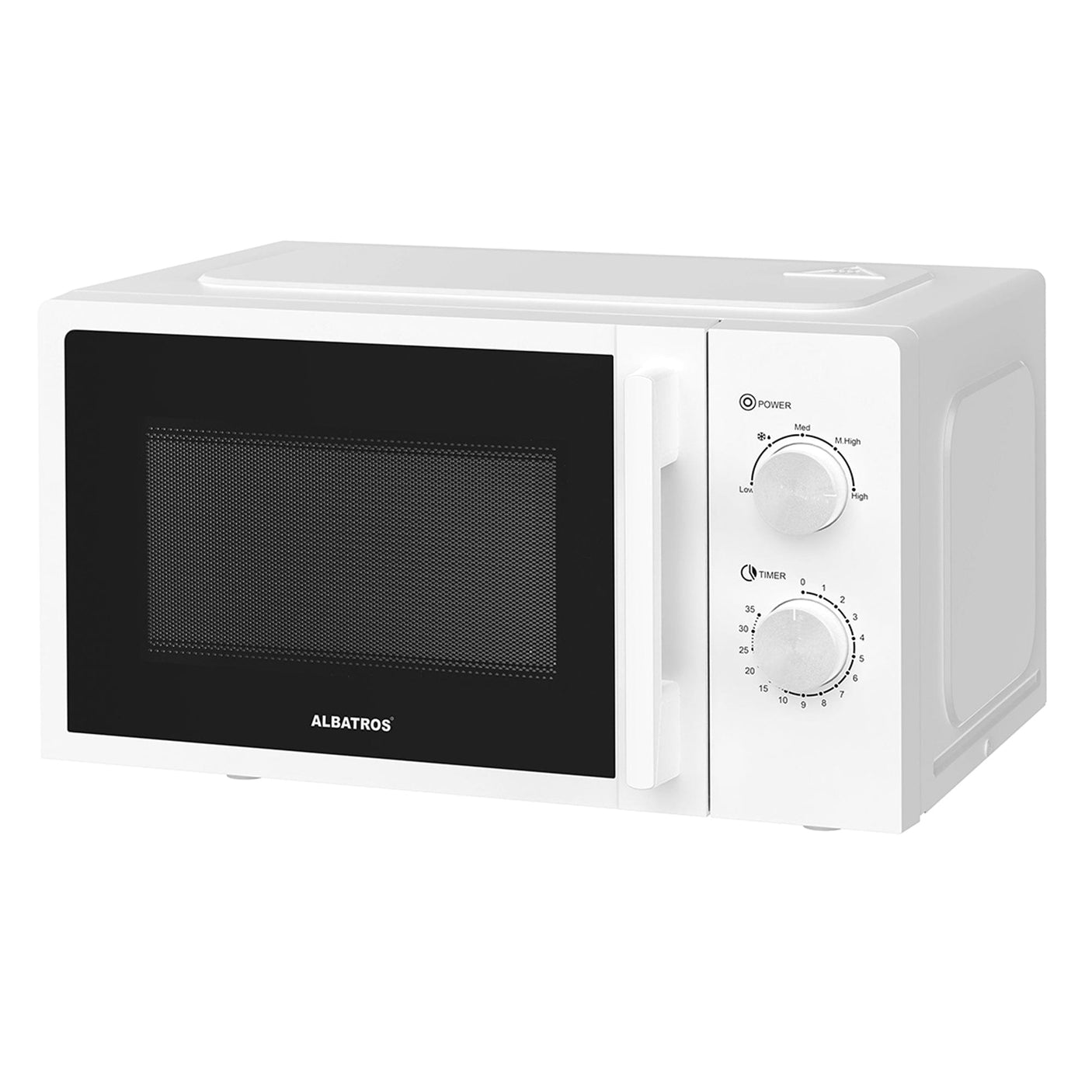 Albatros Cuptor microunde Cuptor cu Microunde Albatros MWA-20MC4 | 20L, 700W, Mecanic, Alb