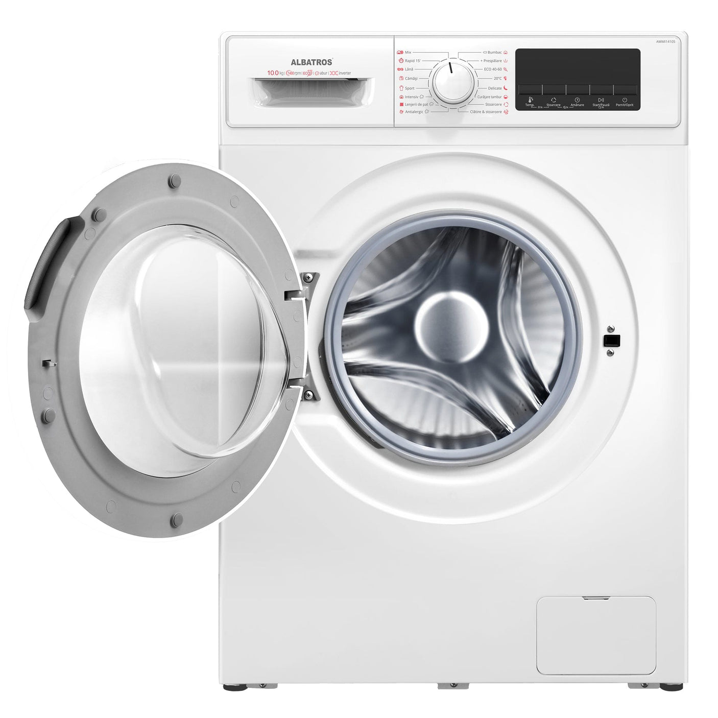 Albatros Masina de spalat rufe Mașină de Spălat Rufe Inverter Albatros AWMI14105 | 10kg, 1400 RPM, 16 programe