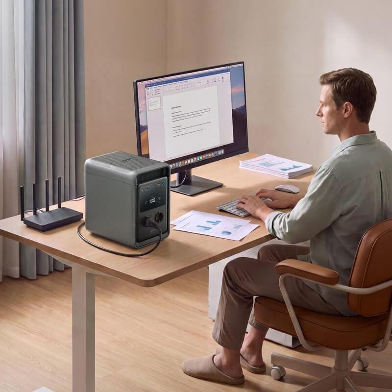 Anker Solix Statie portabila energie Statie Portabila Energie Anker Solix S2000 AS220311 | 2010Wh, 1500W, UPS, LiFePO4