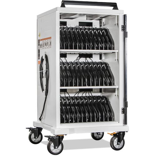 Power Technologies Accesorii IT Cart Incarcare Power Technologies SLM-S36L-E-L | 36 Bay-uri, Slim