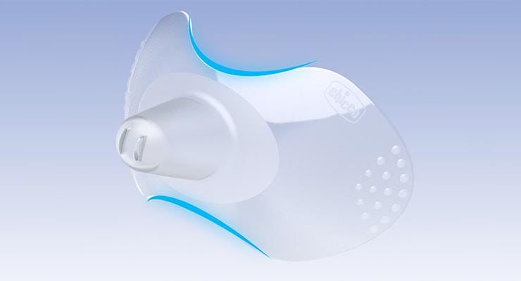 Chicco Îngrijire bebe Aparatoare Silicon Pentru Mamelon Chicco 09034-7 | Marimea M-L, 2 Bucati, 0 Luni+