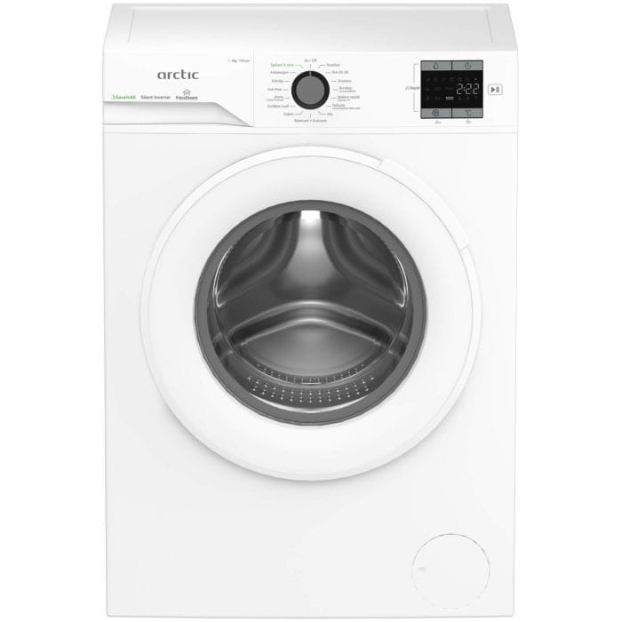 Arctic Masina de spalat rufe Masina de spalat rufe Arctic APLM1WFSU17410W , 7kg, 1400rpm, Clasa A, Motor Silent Inverter, SaveInAll, Display, ExtraSteam, RecycledTub, Alb