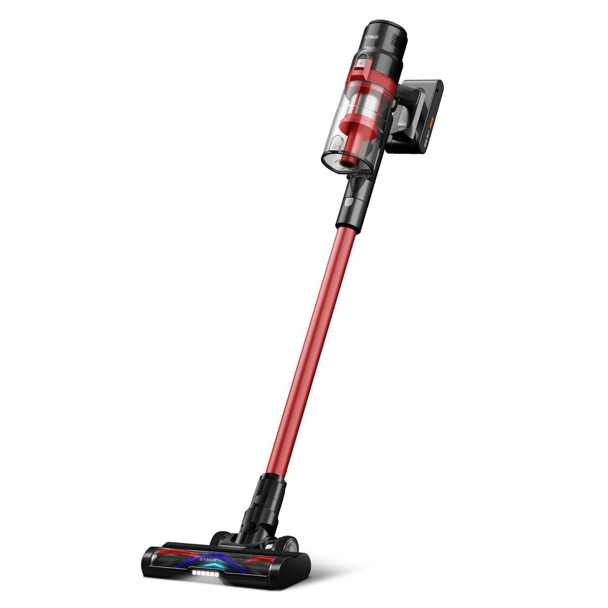 Aspirator Vertical 2 in 1 Samus Hurricane 2 | 600W, 4 trepte, cyclonic, Fara Fir, Portabil