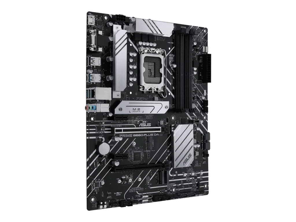 Asus Placa de baza Placa de baza Asus PRIME B660-PLUS D4 | Roșu, Digital
