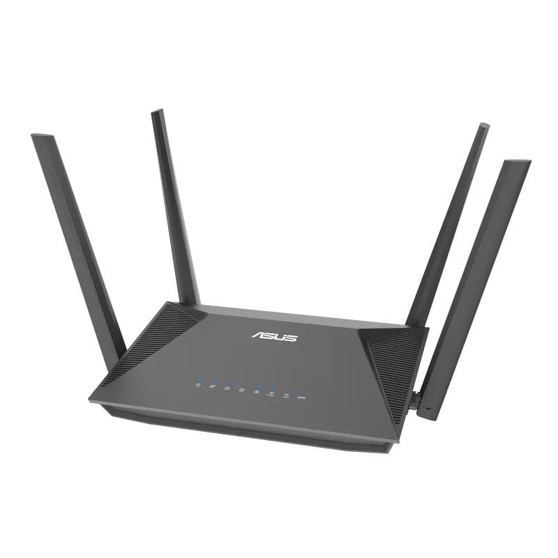 Asus Router Router ASUS RT-AX52 150366 | Wi-Fi 6 AX1800, Dual-Band, 4x Gigabit