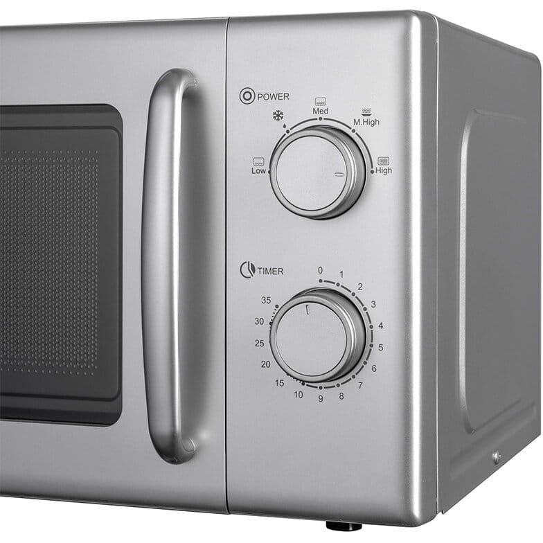 Daewoo Cuptor microunde Cuptor cu Microunde Daewoo KOR-6S20S-2 | 20L, 700W, 5 Niveluri, Silver