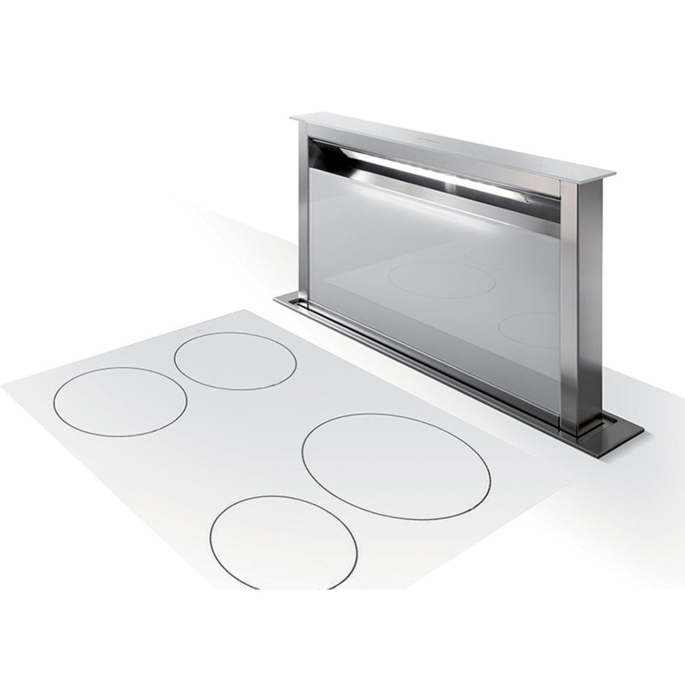 Faber A Hota incorporabila Hota Incorporabila Faber FABULA EVO+WH A90 340.0492.567 | 90cm, 700m³/h, Display Tactil, LED, Clasa A