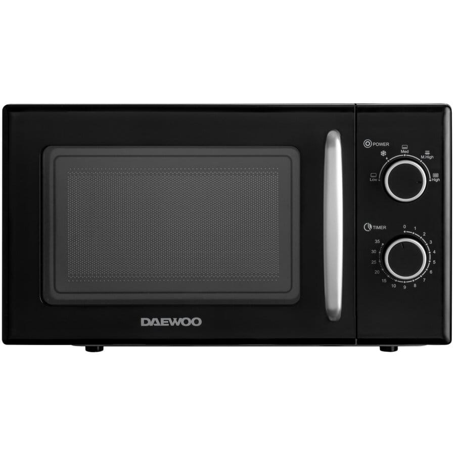 Daewoo Cuptor microunde Cuptor Microunde Daewoo KOR-6S20K-2 | 20L, 700W, 5 Niveluri, Negru