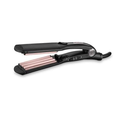 BaByliss Placă de păr creponat BaByliss The Crimper 35 mm, negru/roz (2165CE)
