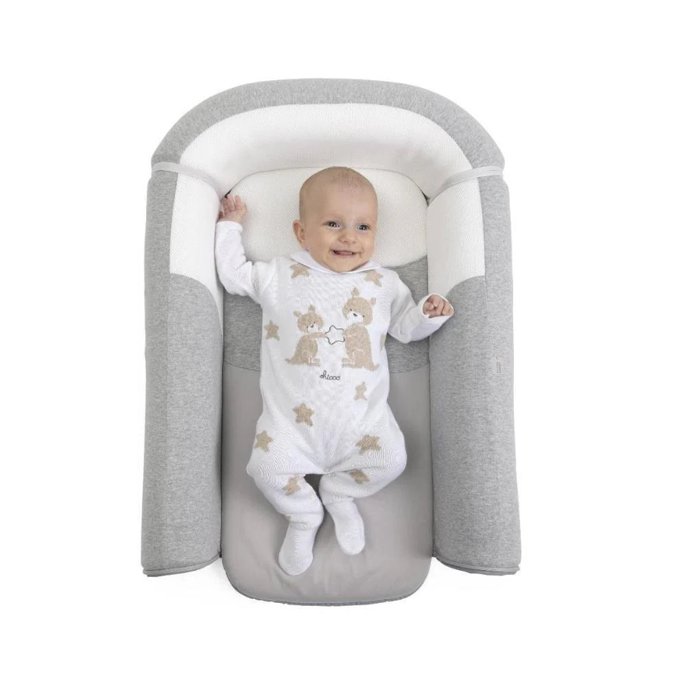 Babynest Multifunctional 3 în 1 Chicco Mommy Pod, Grey 0 Luni+