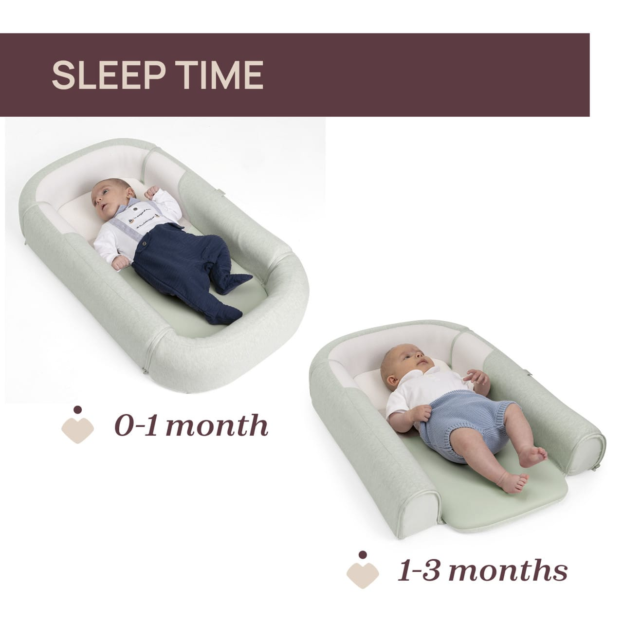 Chicco Îngrijire bebe Babynest Multifunctional Chicco Mommy Pod 8717616-8 | 4 in 1, Olive, 0 Luni+