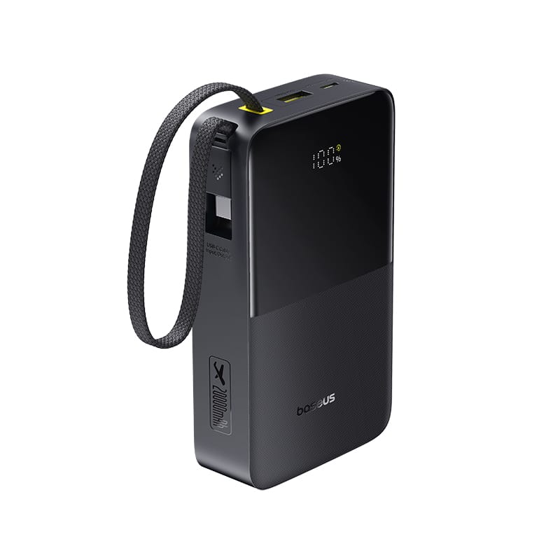 Baseus Baterie Baterie Externa Baseus EnerFill Bipow2 Pro E0027701 | 20000mAh, 22.5W, QC+PD, Display Digital, USB-C Integrat