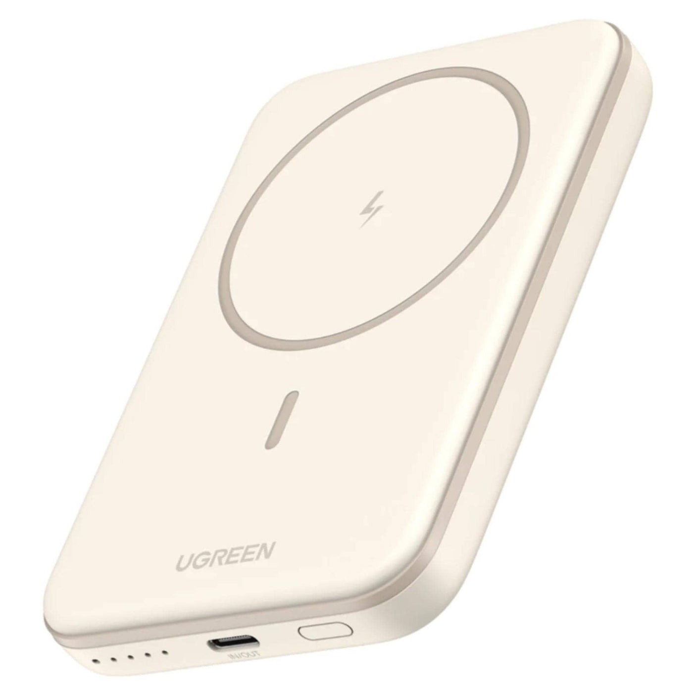 Ugreen Baterie Baterie Externa Ugreen PB560-25207 | 5000mAh, Wireless, MagSafe, 15W, Bej